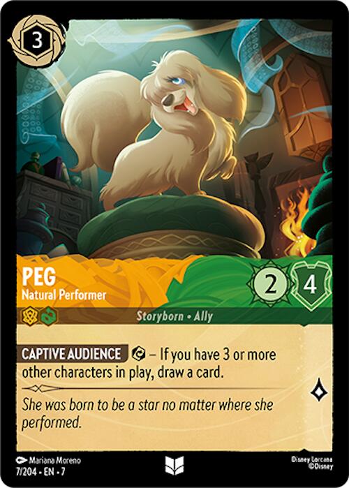Peg - Natural Performer (7/204) [Archazia's Island] | Devastation Store