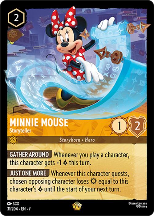 Minnie Mouse - Storyteller (31/204) [Archazia's Island] | Devastation Store