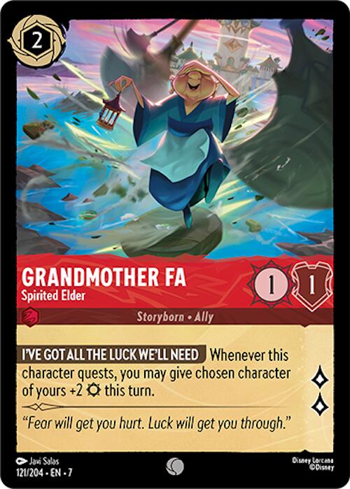 Grandmother Fa - Spirited Elder (121/204) [Archazia's Island] | Devastation Store