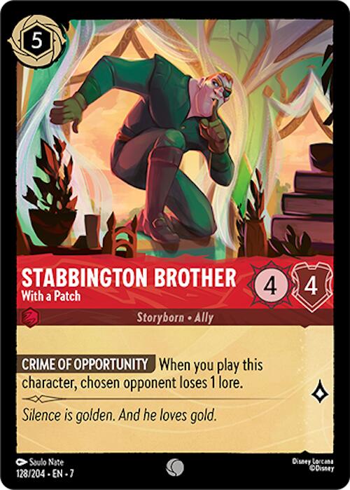 Stabbington Brother - With a Patch (128/204) [Archazia's Island] | Devastation Store