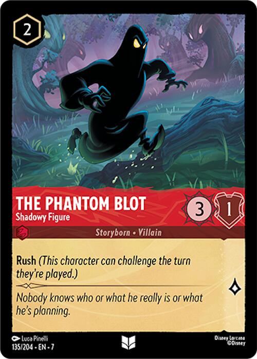 The Phantom Blot - Shadowy Figure (135/204) [Archazia's Island] | Devastation Store