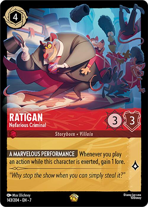 Ratigan - Nefarious Criminal (143/204) [Archazia's Island] | Devastation Store