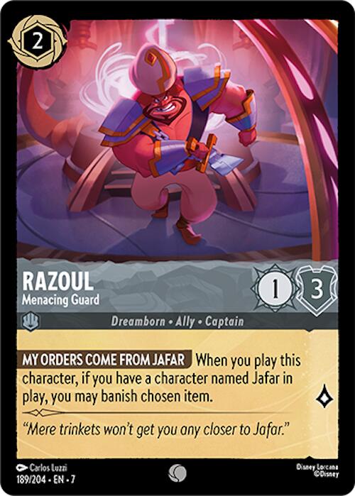 Razoul - Menacing Guard (189/204) [Archazia's Island] | Devastation Store