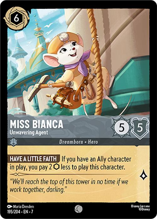 Miss Bianca - Unwavering Agent (195/204) [Archazia's Island] | Devastation Store
