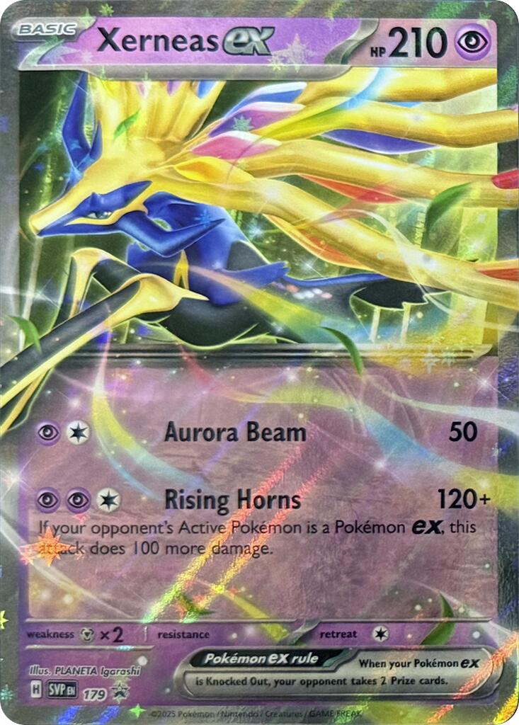 Xerneas ex (179) [Scarlet & Violet: Black Star Promos] | Devastation Store