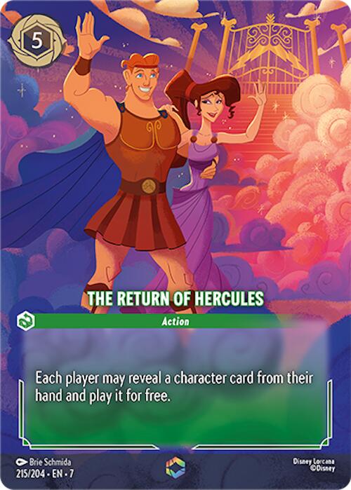 The Return of Hercules (Enchanted) (215/204) [Archazia's Island] | Devastation Store