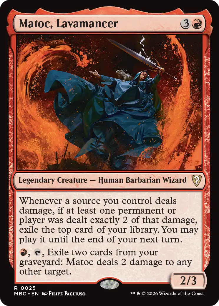 Matoc, Lavamancer [Mystery Booster: Commander Edition] | Devastation Store