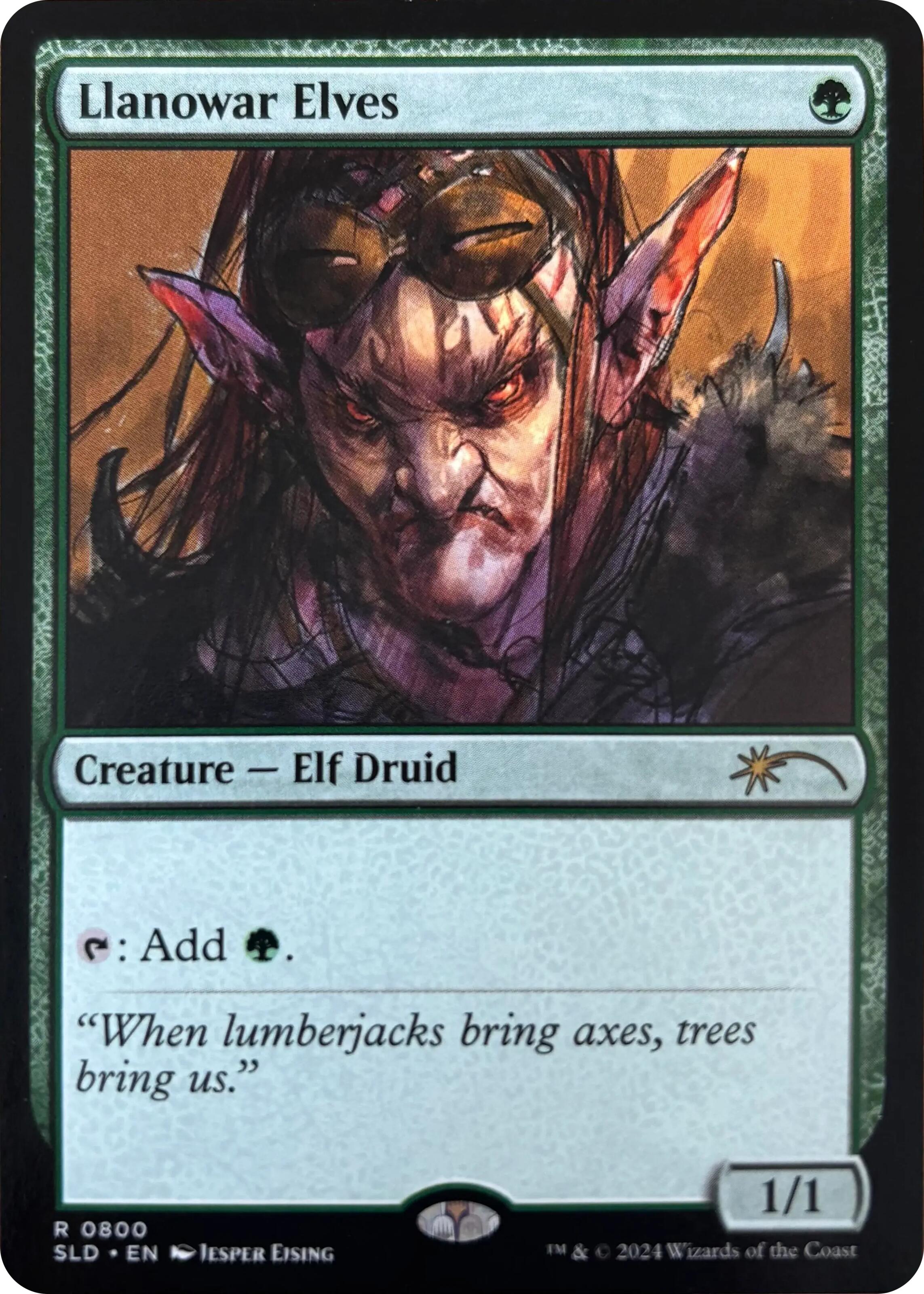Llanowar Elves (0800) [Secret Lair Drop Series] | Devastation Store