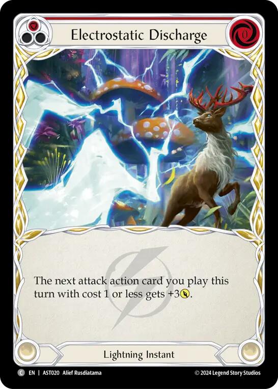 Electrostatic Discharge (Red) [AST020] (Armory Deck: Aurora) | Devastation Store
