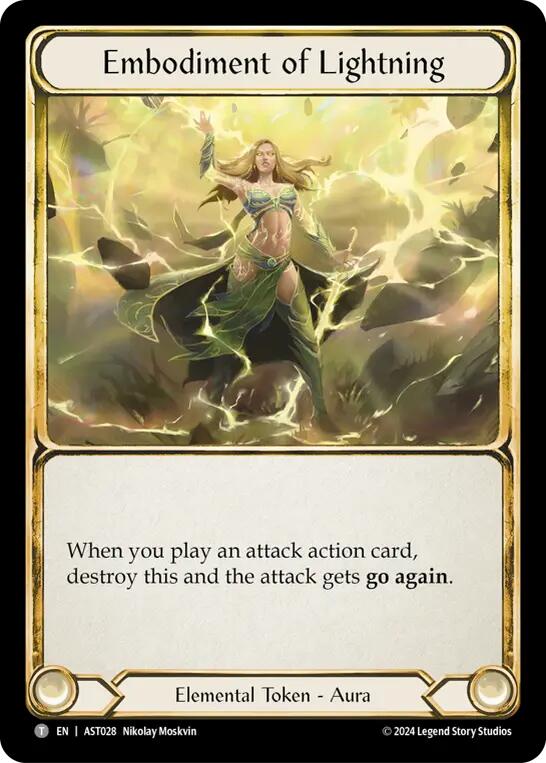 Embodiment of Lightning [AST028] (Armory Deck: Aurora) | Devastation Store