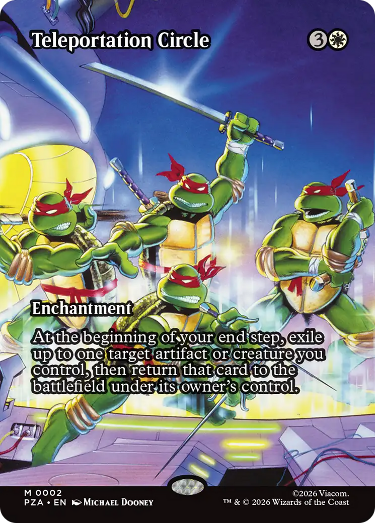 Teleportation Circle (Borderless) [Teenage Mutant Ninja Turtles Eternal-Legal] | Devastation Store