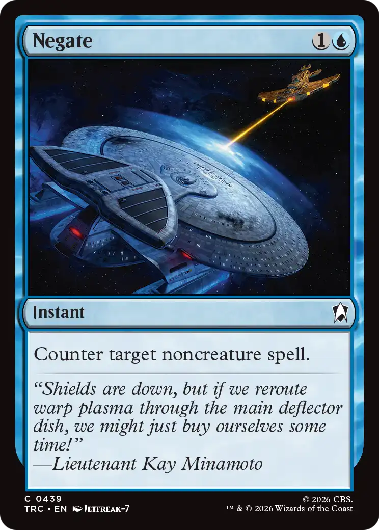 Negate (Surge Foil) [Star Trek Commander] | Devastation Store