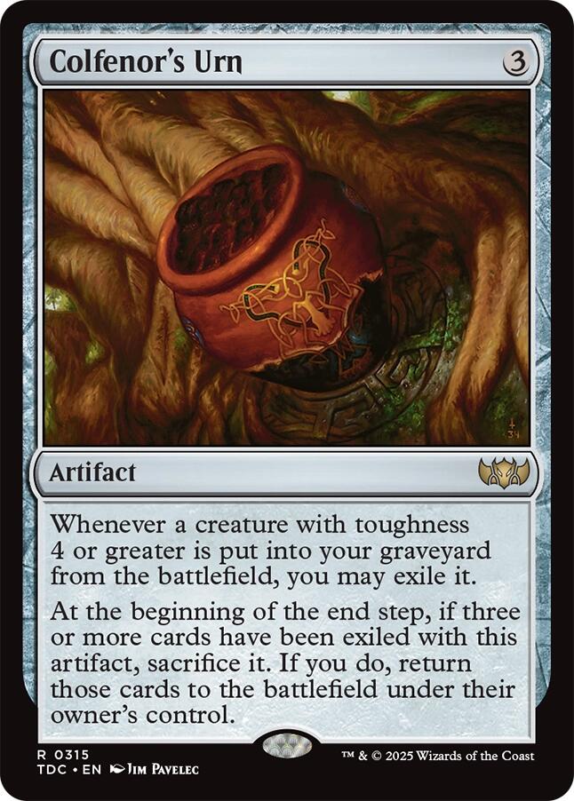 Colfenor's Urn [Tarkir: Dragonstorm Commander] | Devastation Store
