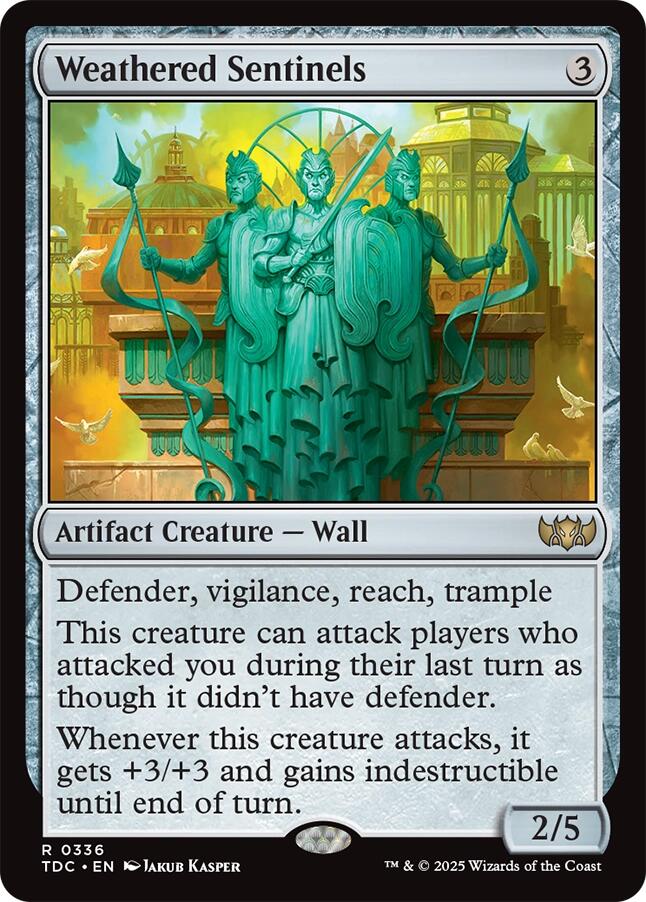 Weathered Sentinels [Tarkir: Dragonstorm Commander] | Devastation Store