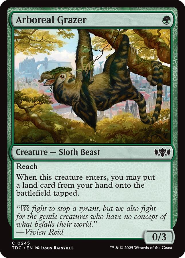 Arboreal Grazer [Tarkir: Dragonstorm Commander] | Devastation Store