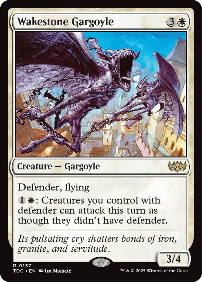 Wakestone Gargoyle [Tarkir: Dragonstorm Commander] | Devastation Store