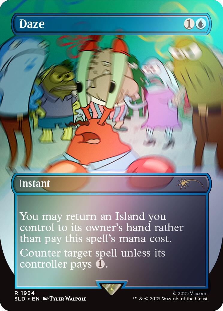 Daze (Rainbow Foil) [Secret Lair Drop Series] | Devastation Store