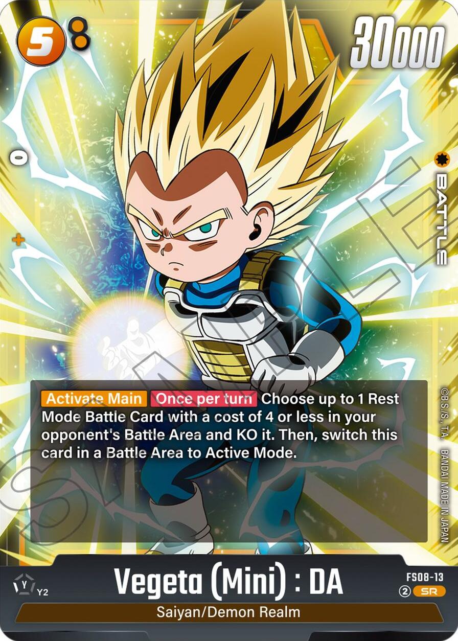 Vegeta (Mini) : DA (FS08-13) [Starter Deck: Vegeta (Mini) Super Saiyan 3] | Devastation Store