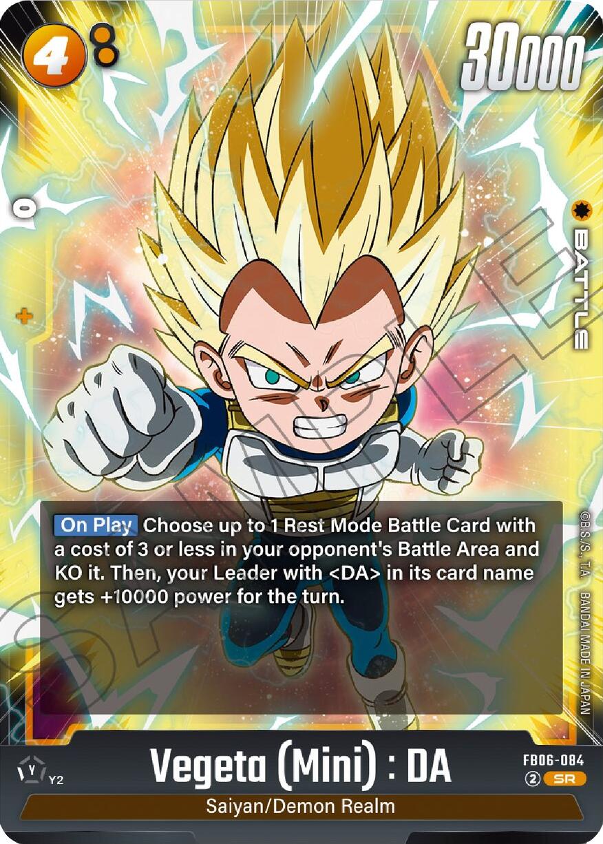 Vegeta (Mini) : DA [Rivals Clash] | Devastation Store