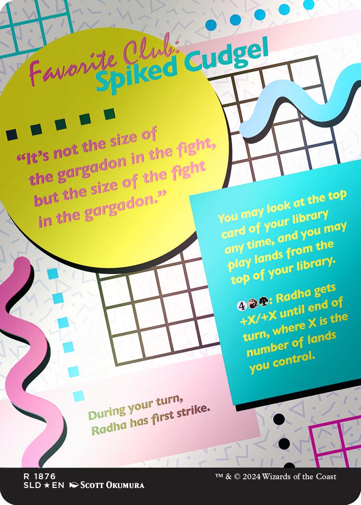 Radha, Heart of Keld (Rainbow Foil) [Secret Lair Drop Series] | Devastation Store