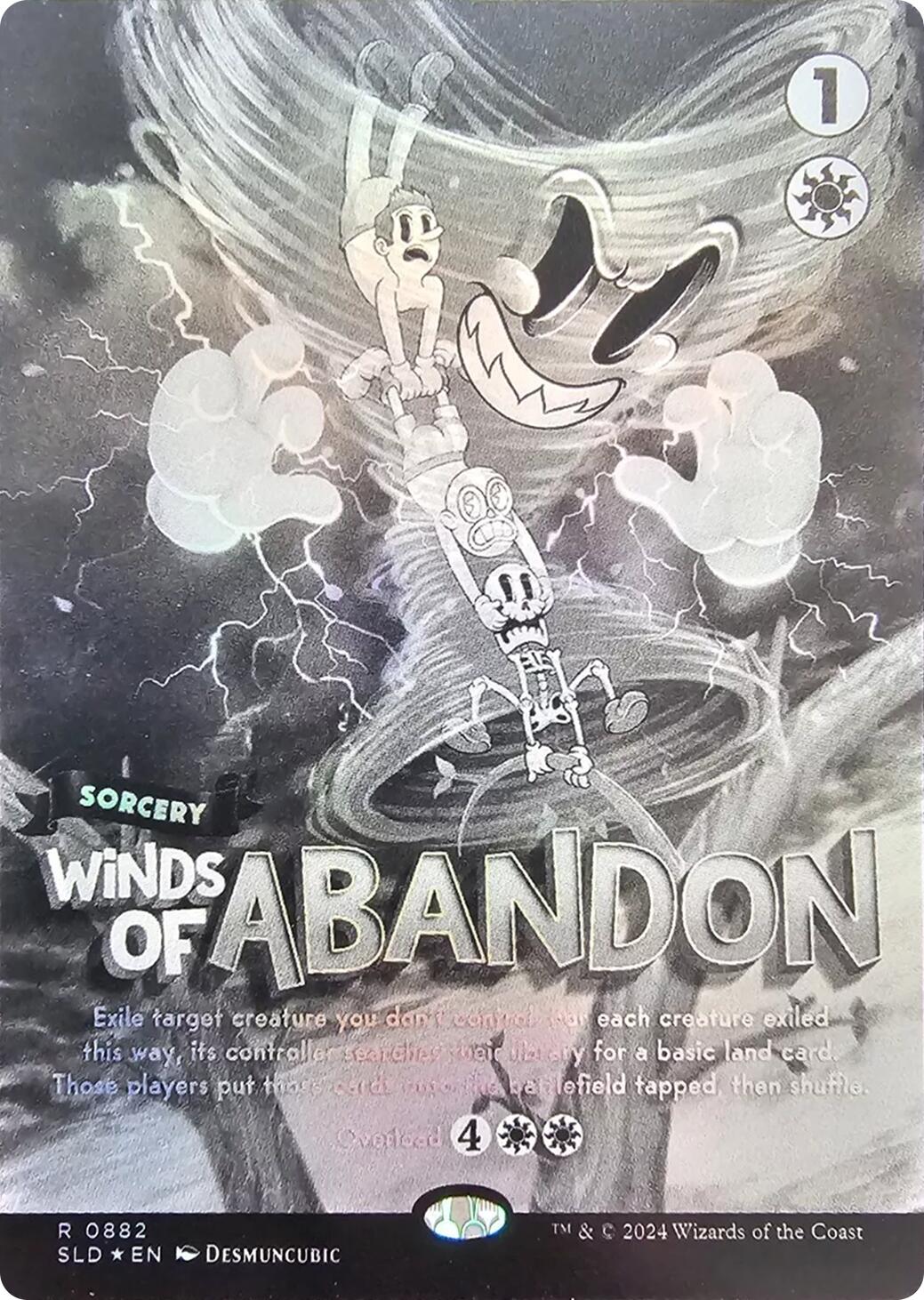 Winds of Abandon (Black & White Foil) [Secret Lair Drop Series] | Devastation Store