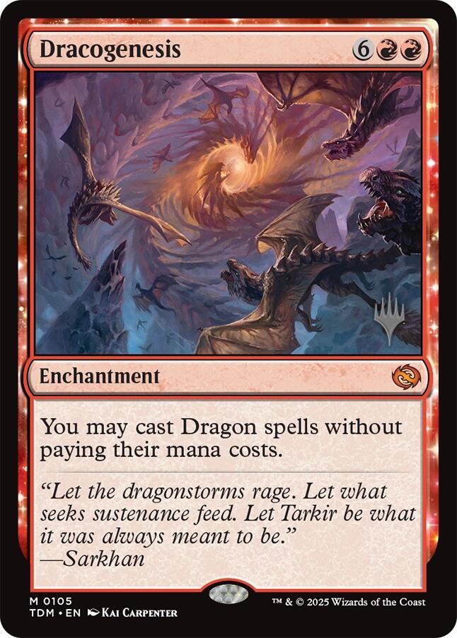 Dracogenesis [Tarkir: Dragonstorm Promos] | Devastation Store
