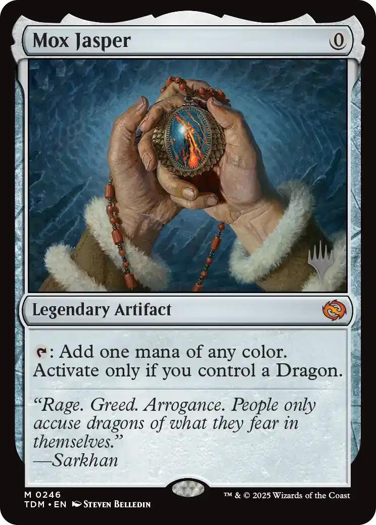 Mox Jasper [Tarkir: Dragonstorm Promos] | Devastation Store