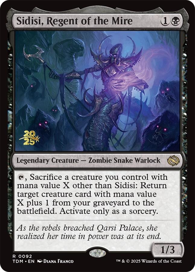 Sidisi, Regent of the Mire [Tarkir: Dragonstorm Prerelease Cards] | Devastation Store