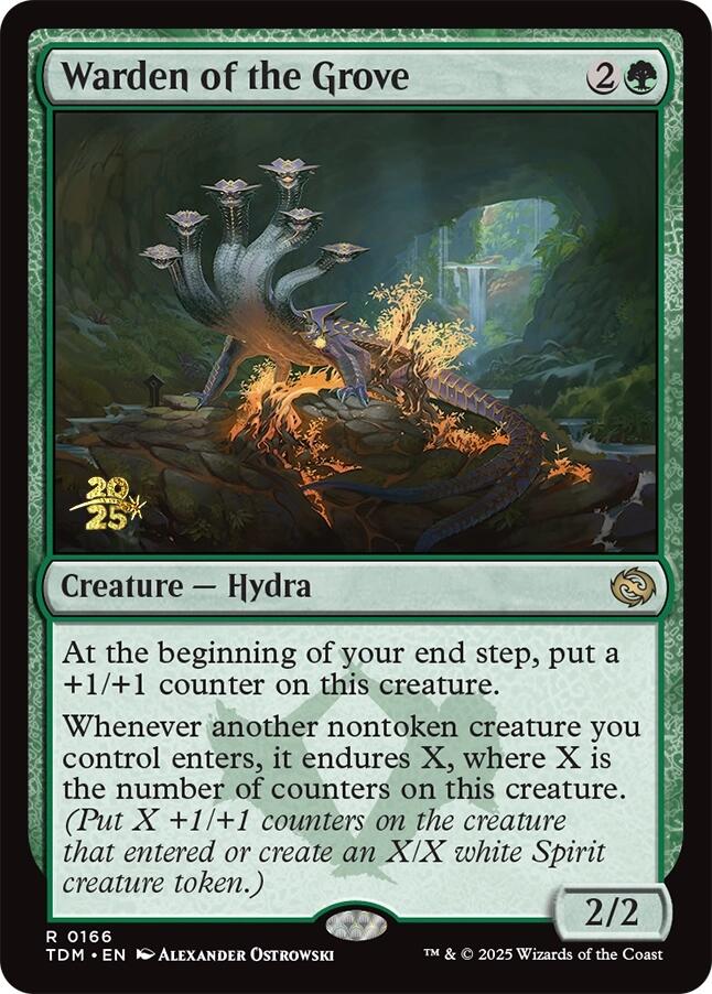 Warden of the Grove [Tarkir: Dragonstorm Prerelease Cards] | Devastation Store