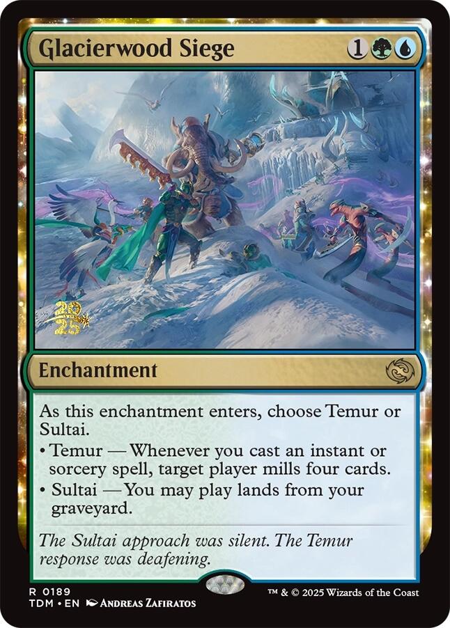 Glacierwood Siege [Tarkir: Dragonstorm Prerelease Cards] | Devastation Store