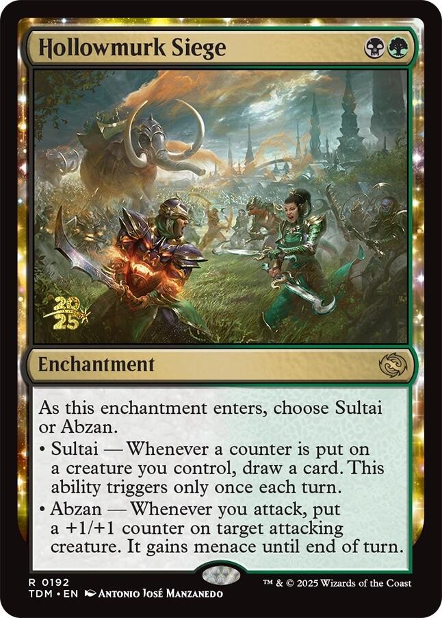 Hollowmurk Siege [Tarkir: Dragonstorm Prerelease Cards] | Devastation Store