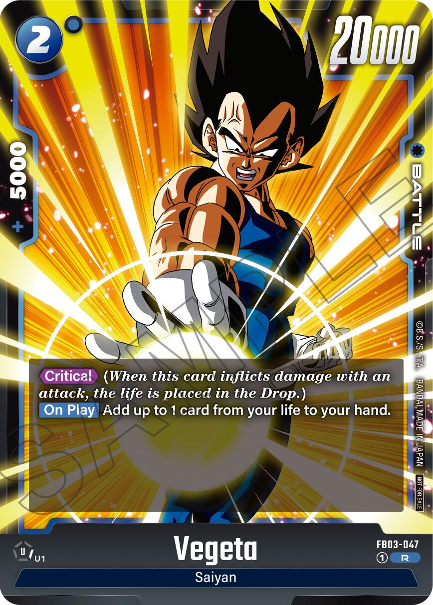 Vegeta (Limited Pack 01) [Fusion World Promotion Cards] | Devastation Store