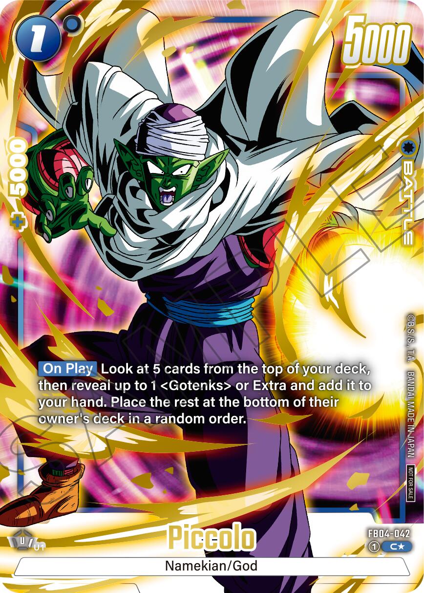 Piccolo (Alternate Art - Limited Pack 01) [Fusion World Promotion Cards] | Devastation Store