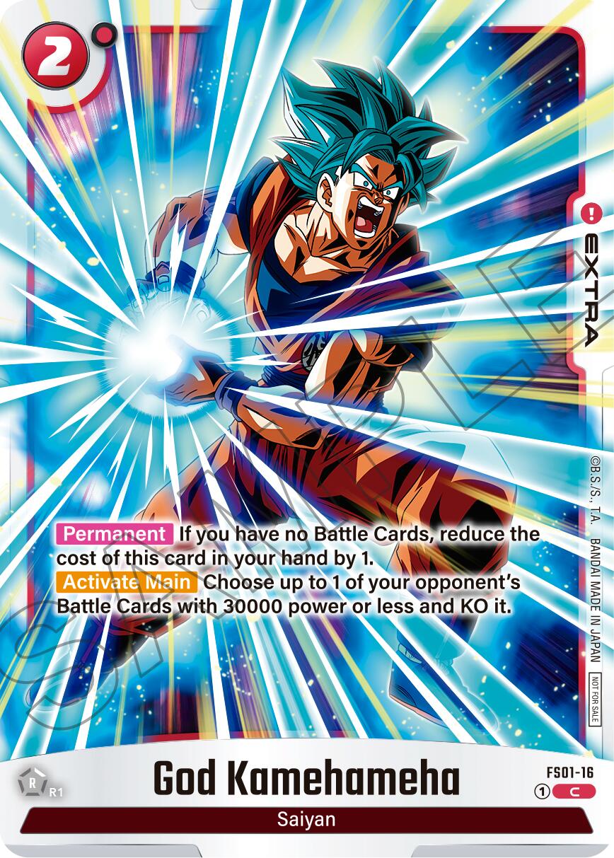 God Kamehameha (Limited Pack 01) [Fusion World Promotion Cards] | Devastation Store