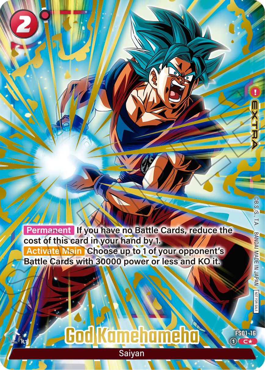 God Kamehameha (Alternate Art - Limited Pack 01) [Fusion World Promotion Cards] | Devastation Store