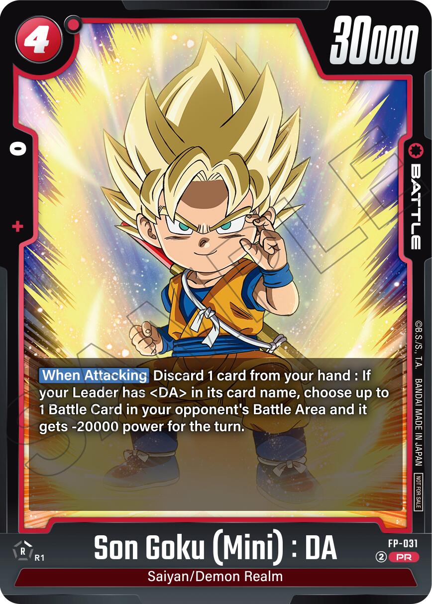 Son Goku (Mini) : DA (Promotion Pack Vol.5) [Fusion World Promotion Cards] | Devastation Store