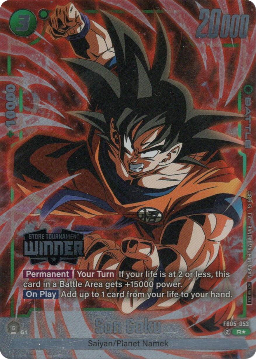 Son Goku (FB05-053) (Tournament Pack -Winner- 06) [Fusion World Tournament Cards] - Devastation Store | Devastation Store