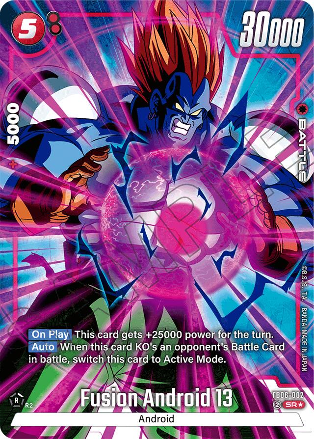Fusion Android 13 (FB06-002) (Alternate Art) [Rivals Clash] | Devastation Store