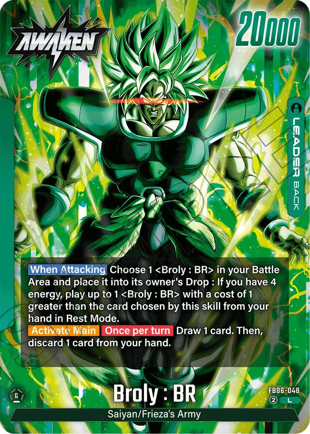 Broly : BR (FB06-048) [Rivals Clash] | Devastation Store
