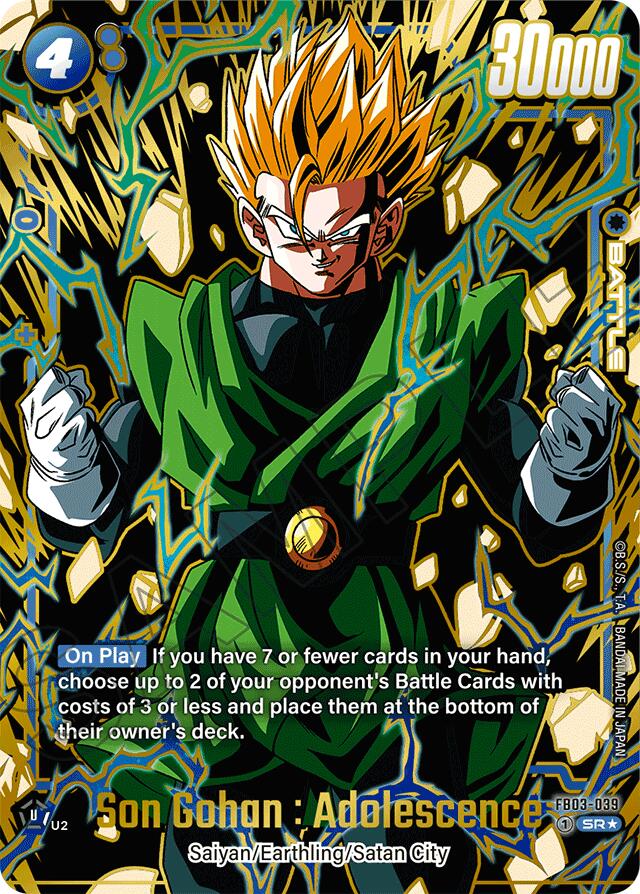 Son Gohan : Adolescence (Alternate Art) [Raging Roar] | Devastation Store