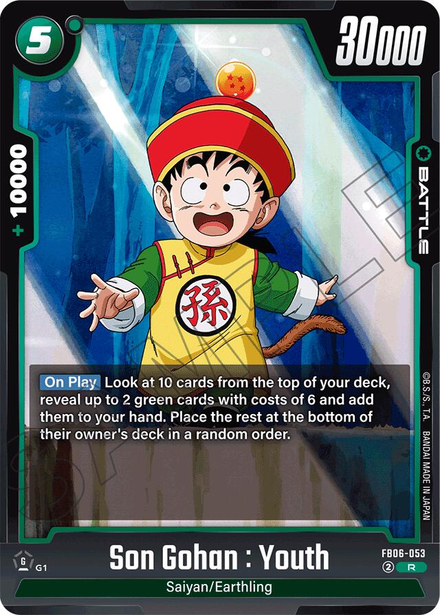 Son Gohan : Youth [Rivals Clash] | Devastation Store