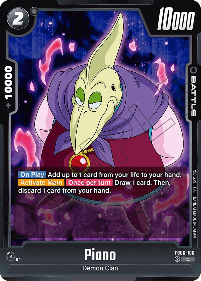 Piano (FB06-106) [Rivals Clash] | Devastation Store