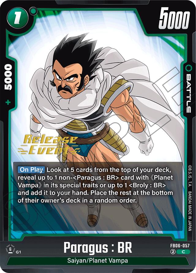 Paragus : BR (FB06-057) [Rivals Clash Release Event Cards] | Devastation Store