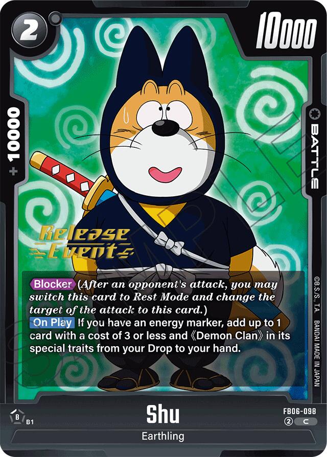 Shu [Rivals Clash Release Event Cards] | Devastation Store