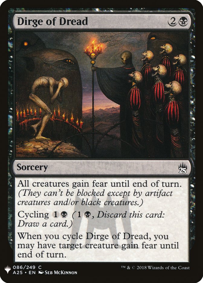 Dirge of Dread [Mystery Booster] | Devastation Store