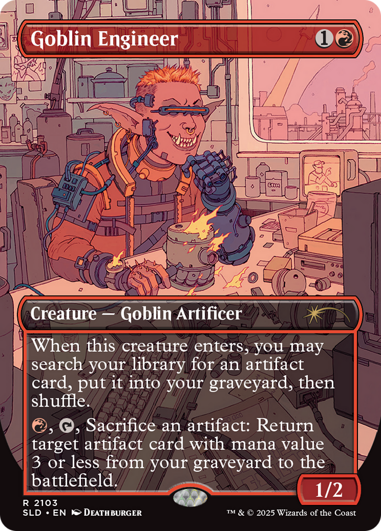 Goblin Engineer (Galaxy Foil) [Secret Lair Drop Series] | Devastation Store