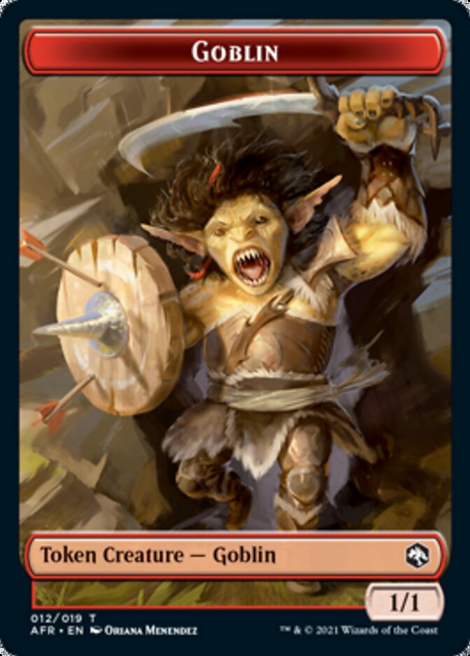 Dungeon of the Mad Mage // Goblin Double-Sided Token [Dungeons & Dragons: Adventures in the Forgotten Realms Tokens] | Devastation Store