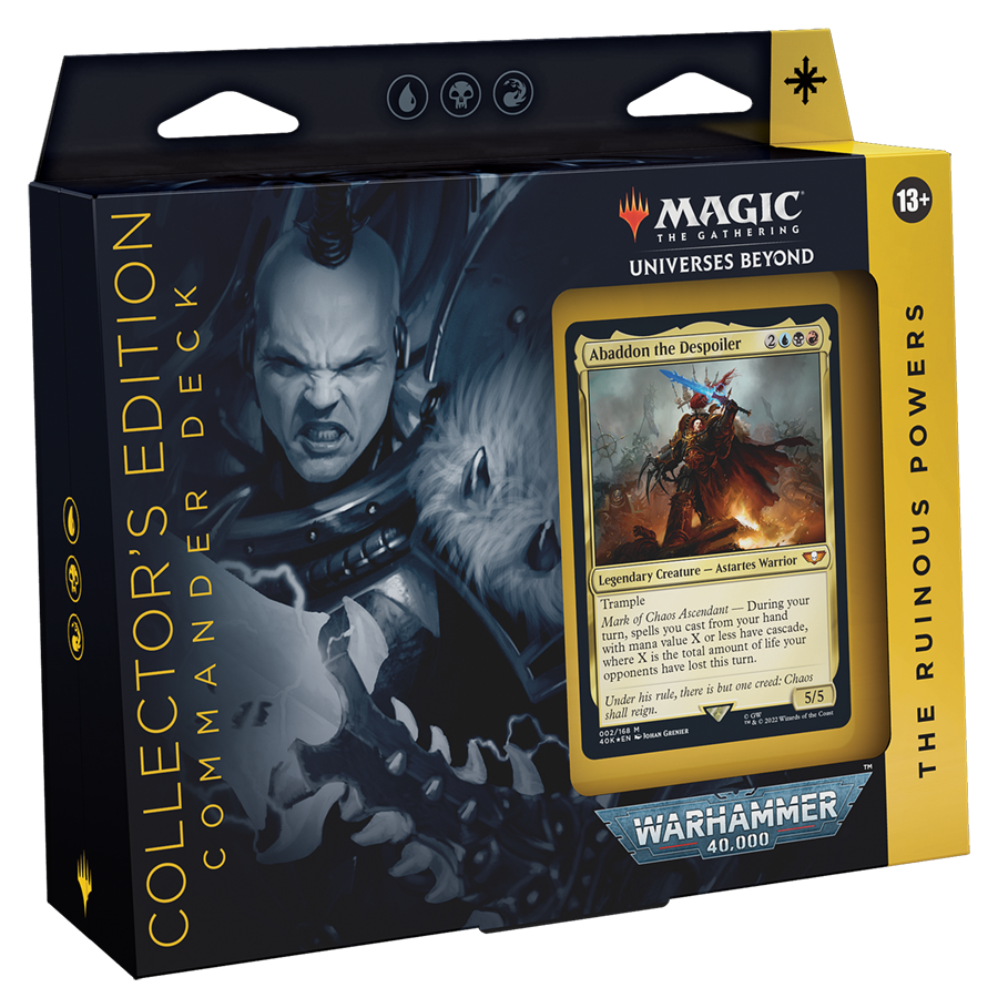 Warhammer 40,000 - Commander Deck (The Ruinous Powers - Collector's Edition) | Devastation Store