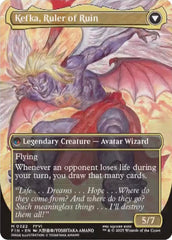 Kefka, Court Mage // Kefka, Ruler of Ruin (Borderless) (0322) [FINAL FANTASY] | Devastation Store