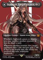 Sephiroth, Fabled SOLDIER // Sephiroth, One-Winged Angel (Borderless) (Surge Foil) [FINAL FANTASY] | Devastation Store
